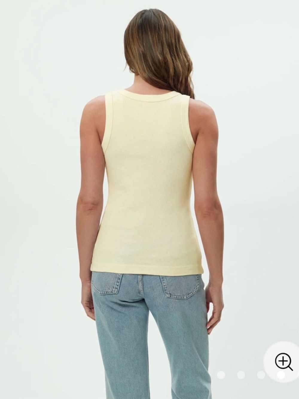 Michael Stars Paloma Tank Buttercup - Picture 4 of 9
